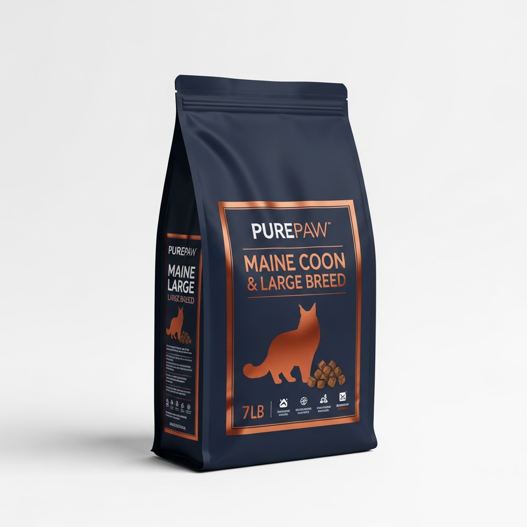 PUREPAW MAINE COON & LARGE BREED RECIPE — Royal Canin Cat Food Alternative