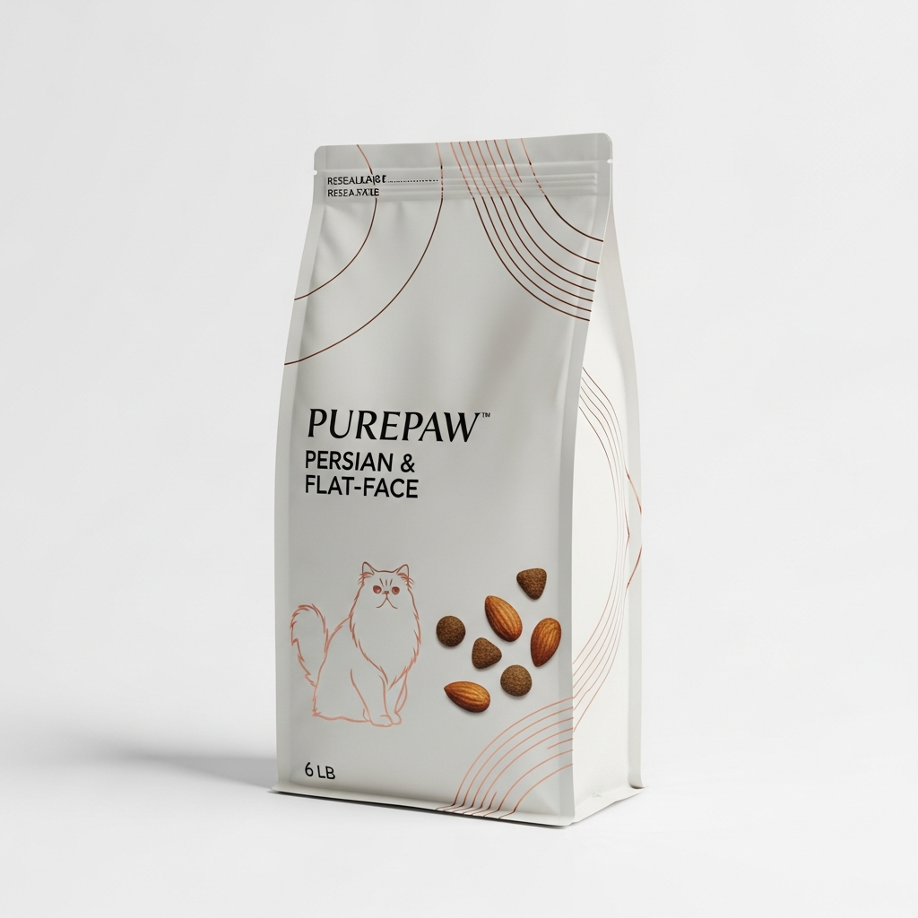 PUREPAW PERSIAN & FLAT-FACE RECIPE — Royal Canin Cat Food Alternative