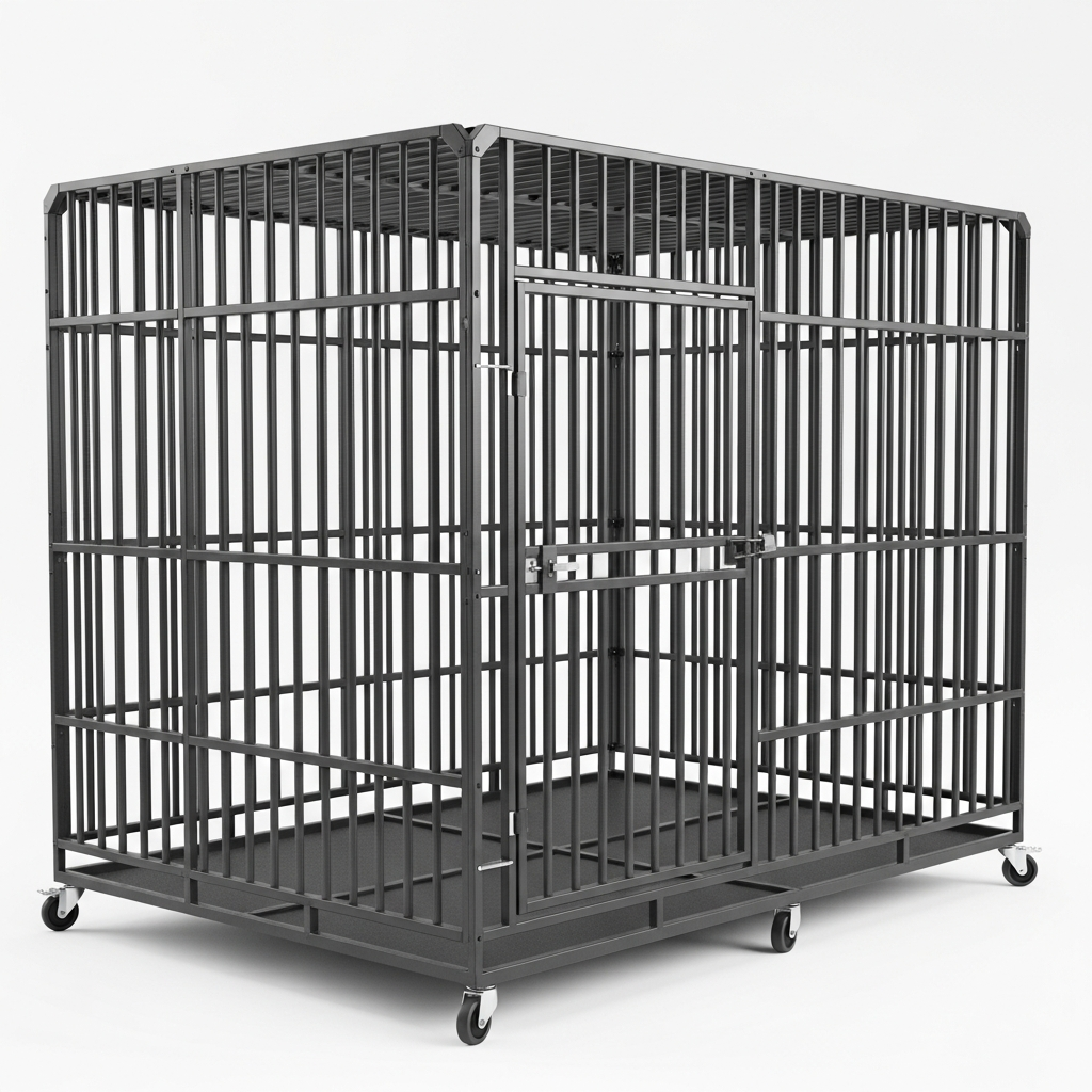 TITAN PRO 54" HEAVY-DUTY CRATE — Indoor Dog Kennels