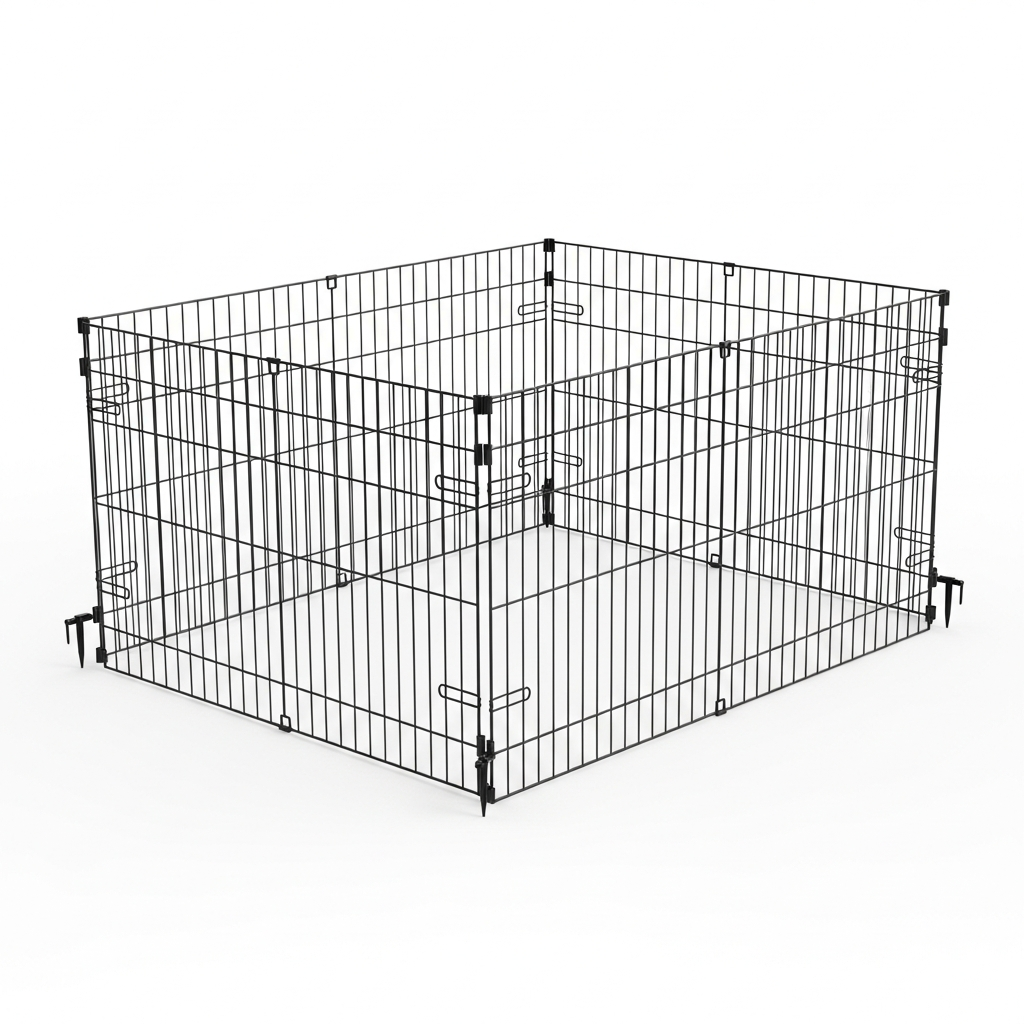 TRAILHEAD 4' × 6' PORTABLE EXERCISE PEN — Outdoor Dog Kennels